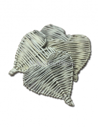Large Rattan Heart 6 Pack