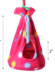 Happy Beaks Fleece TeePee Medium