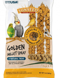 Sunseed Golden Millet Spray 7oz package