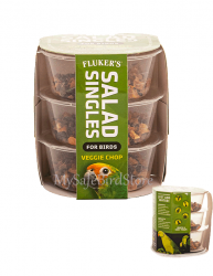 Fluker's Veggie Chop Salad for Birds 3 Pack