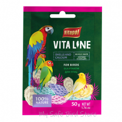 Vitapol Vita Line Shells & Calcium 1.76 oz