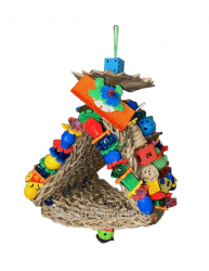 Tiki Toy Tent by What the Flock Bird  toys