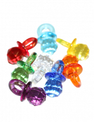 Faceted Pacifier Assortment Small