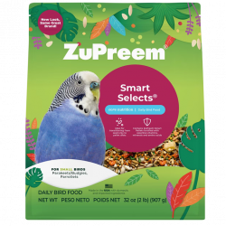 Zupreem Smart Selects Parakeet 2# Bag