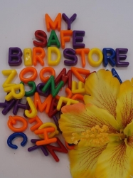 Large Acrylic Alphabet Letters 12 Pack