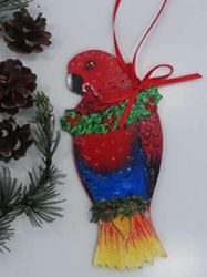 Eclectus Female Ornament