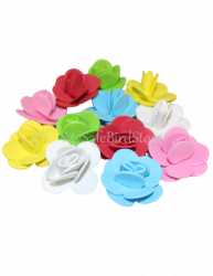 Foam Flowers 3D for Bird Toy Making Two Pack