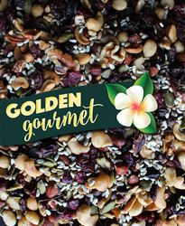 Golden Gourmet Protein Fruit & Nut Blend 5# Bag