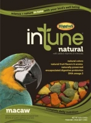 Higgins In Tune Natural Macaw Pellets 18 lb Bag