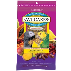 Lafeber's Fruit Avicakes Parrot 8 oz *NEW*