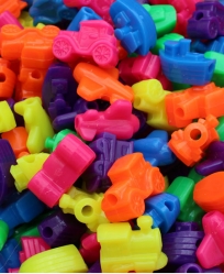 Assorted Transportation Beads 100 Pack