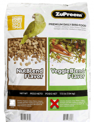 Zupreem Veggie Blend 17.5 Lb Bag 