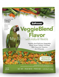 Zupreem Veggie Blend 3.25 Bag 